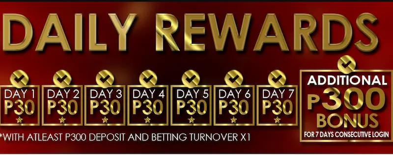 Log in to receive daily lucky money.