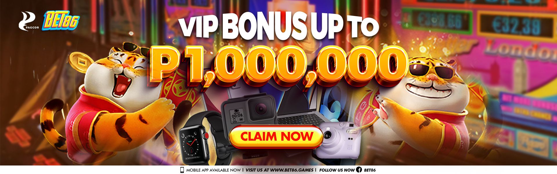 Vip bonus up to 1,000,000 P